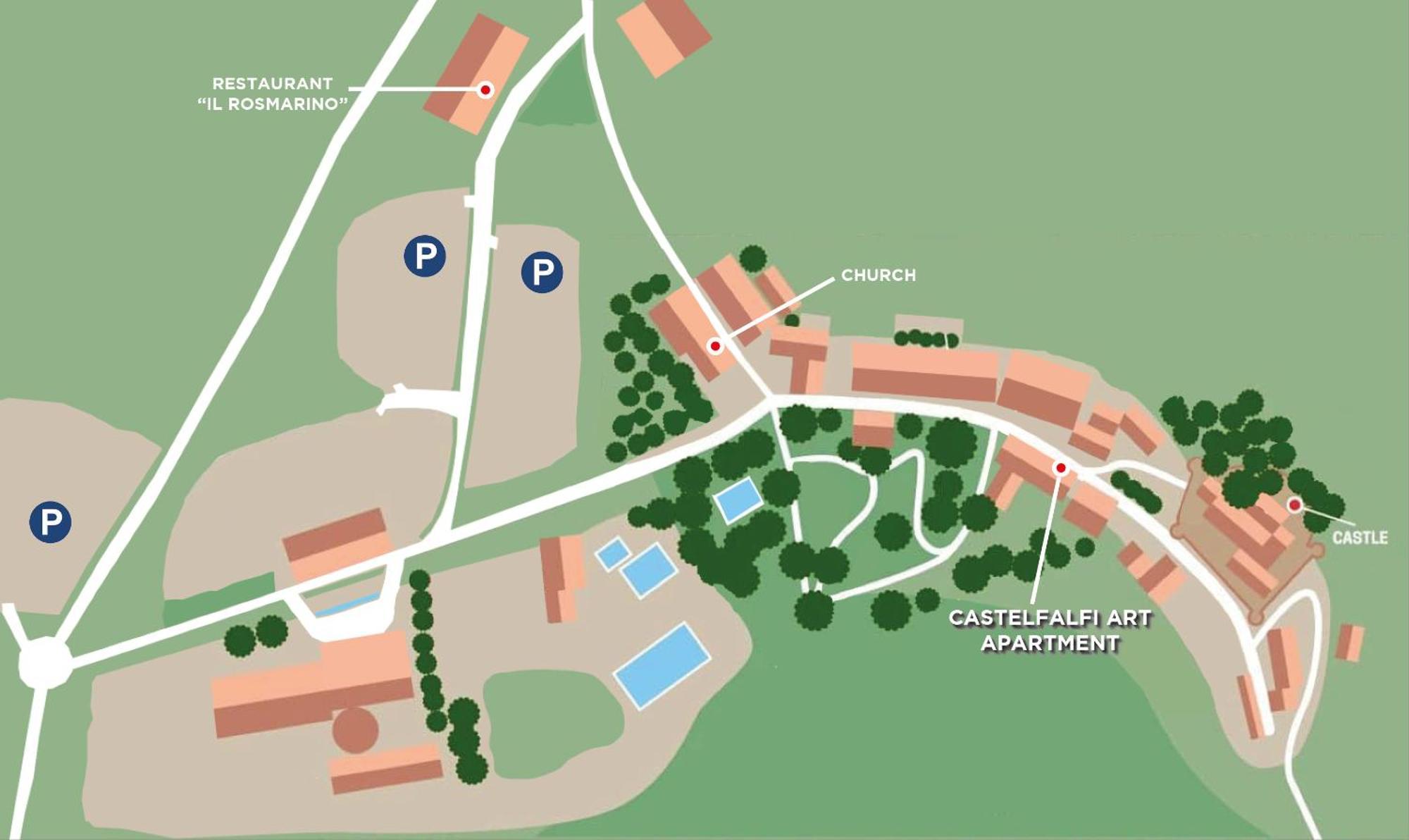 Castelfalfi Art Apartment Eksteriør bilde